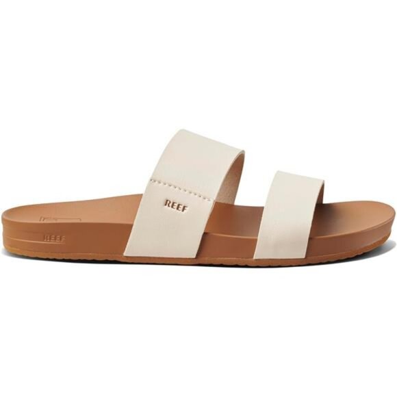 Women's Cushion Vista Fashion Slide Sandal, Vegan Leather Strap, Soft - Picture 7 of 8